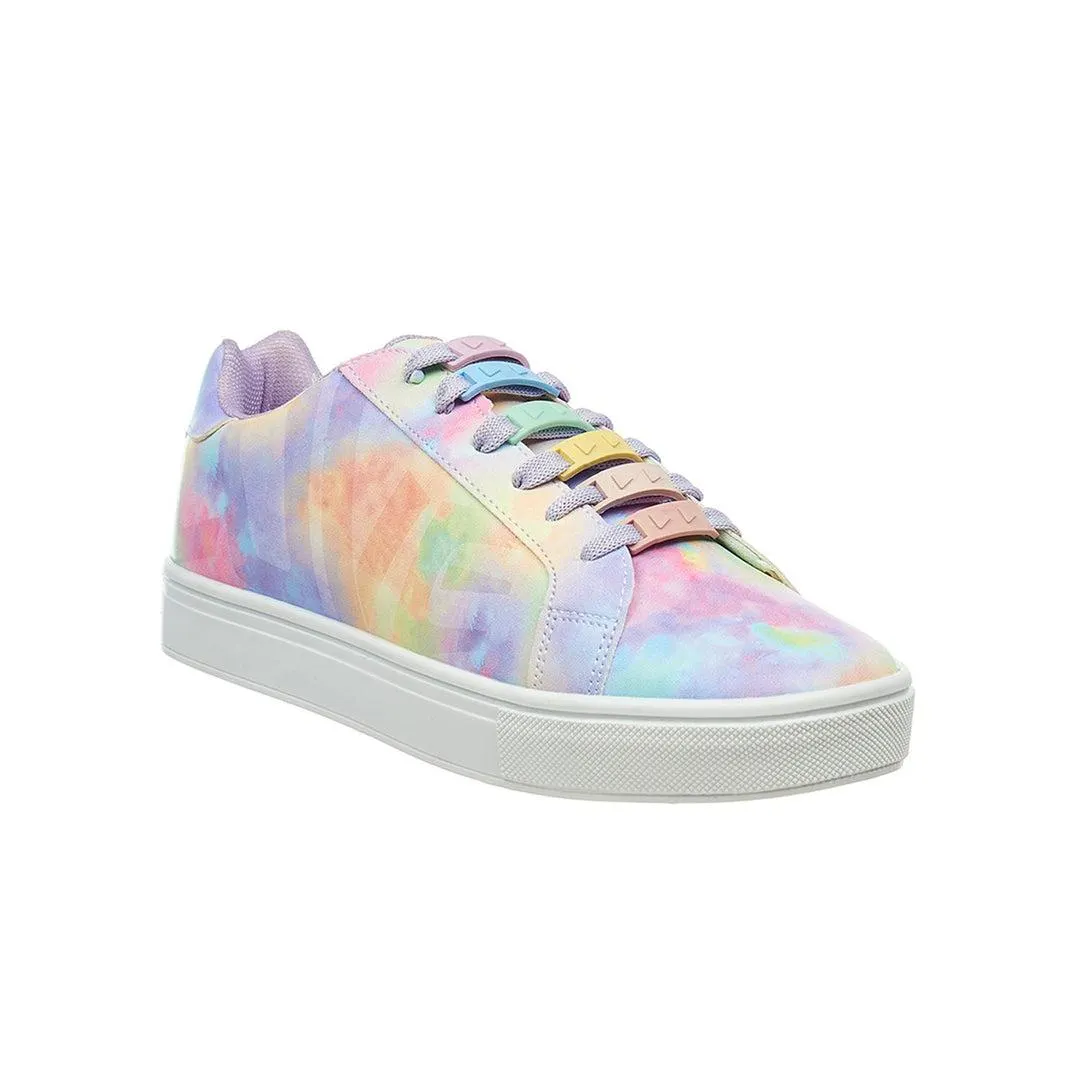 Tenis Mujer Juvenil Diseño Tie Dye Pastel Casuales Cómodo