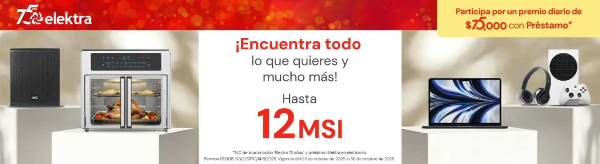 Catálogo de Catálogo Elektra 8 de octubre al 30 de octubre 2025 - Pagina 2