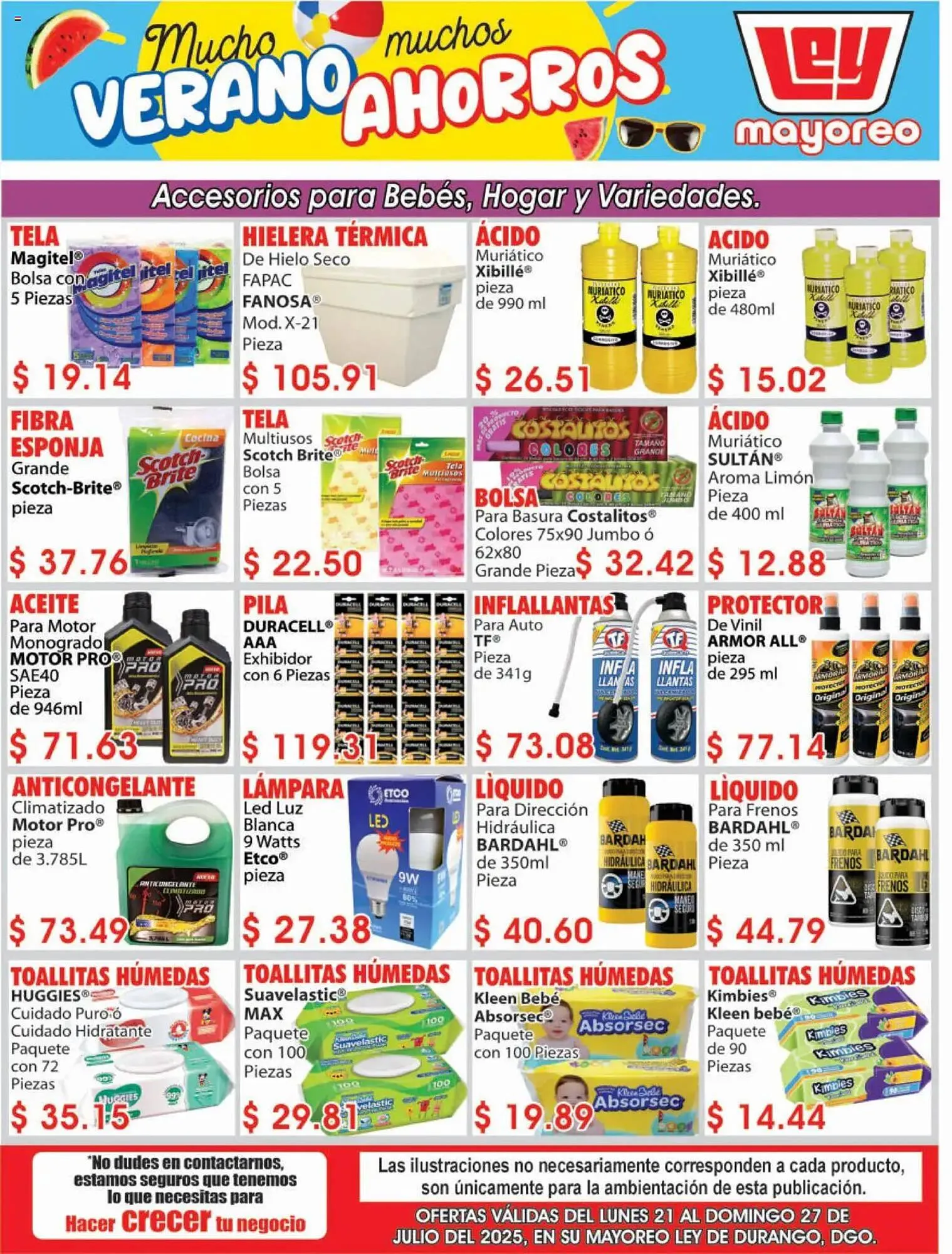 Catálogo de Catálogo Casa Ley 21 de julio al 28 de julio 2025 - Pagina 1