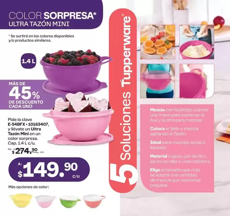 Catálogo de Tupper Tips 14 15 de octubre al 10 de noviembre 2024 - Pagina 38