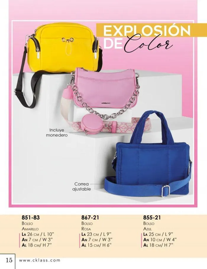 Catálogo de Cklass Handbags 30 de enero al 30 de junio 2024 - Pagina 27