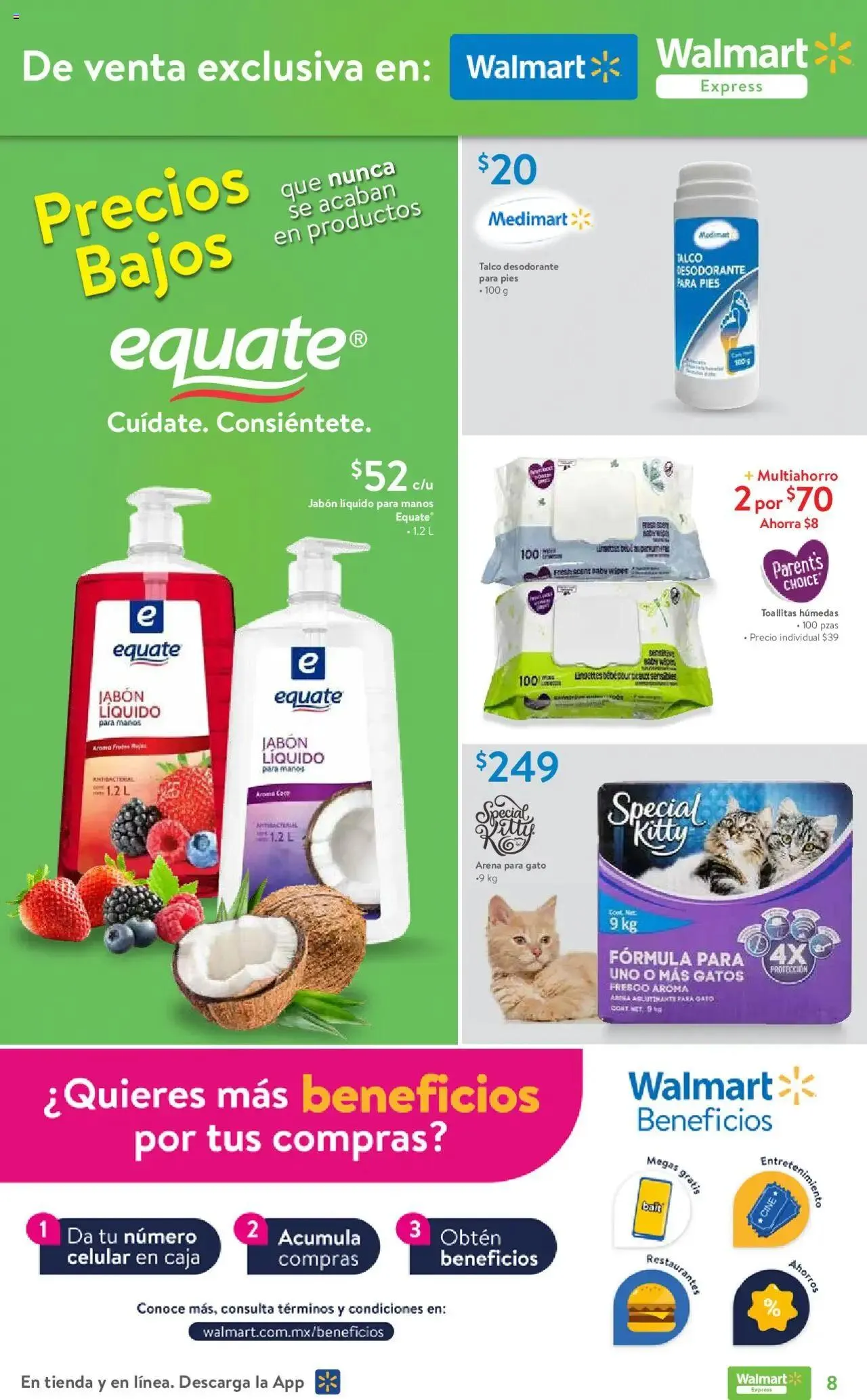 Catálogo de Walmart Express folleto 25 de julio al 14 de agosto 2024 - Pagina 8