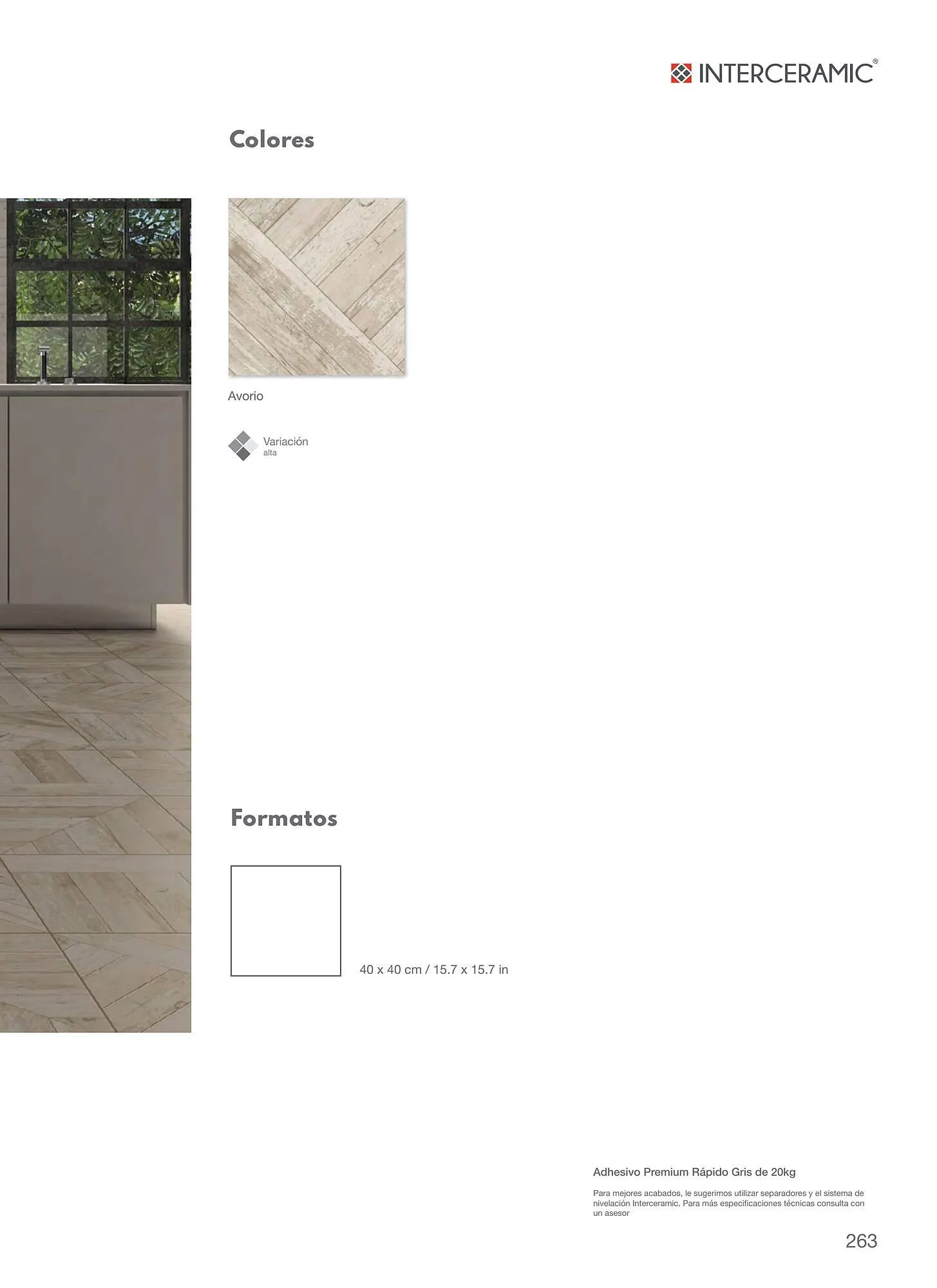 Catálogo de Catálogo Interceramic 12 de marzo al 31 de diciembre 2024 - Pagina 263