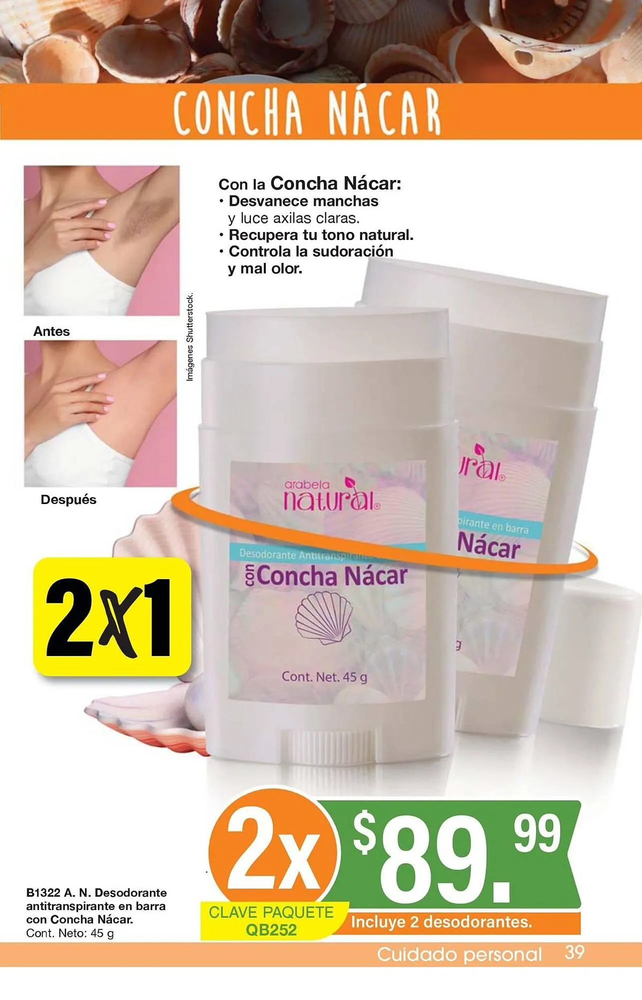 Catálogo de Catálogo Arabela 19 de junio al 10 de julio 2025 - Pagina 39