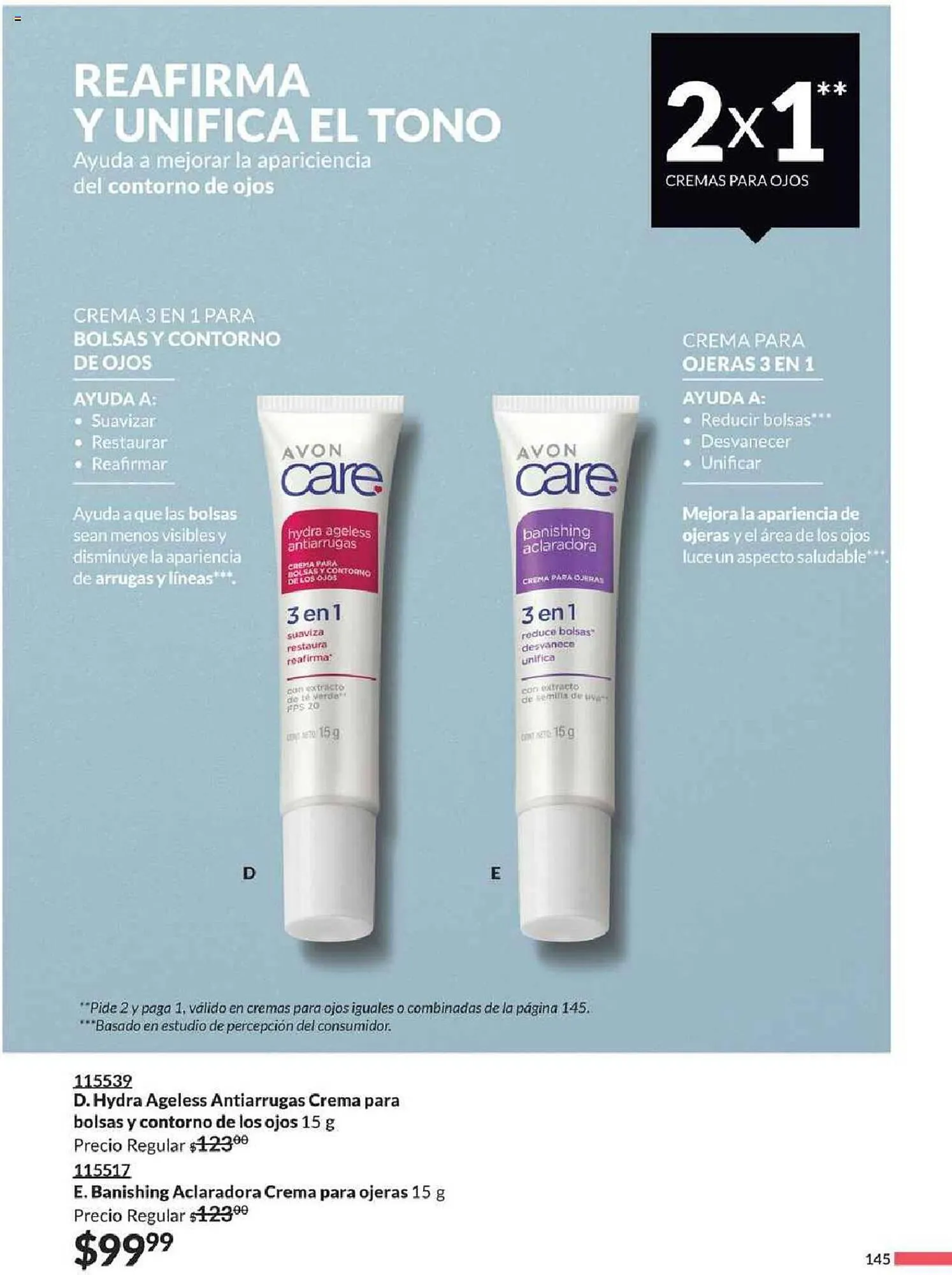 Catálogo de Catálogo Avon 24 de febrero al 4 de abril 2024 - Pagina 145