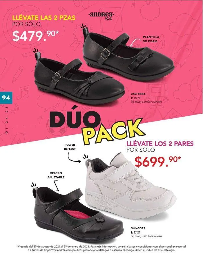 Catálogo de ANDREA - INFANTIL 26 de agosto al 25 de enero 2025 - Pagina 186