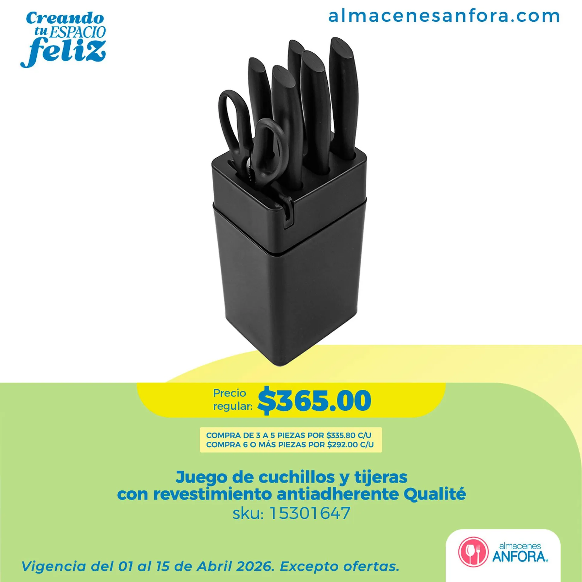 Catálogo de Catálogo Almacenes Anfora 9 de abril al 15 de abril 2026 - Pagina 4