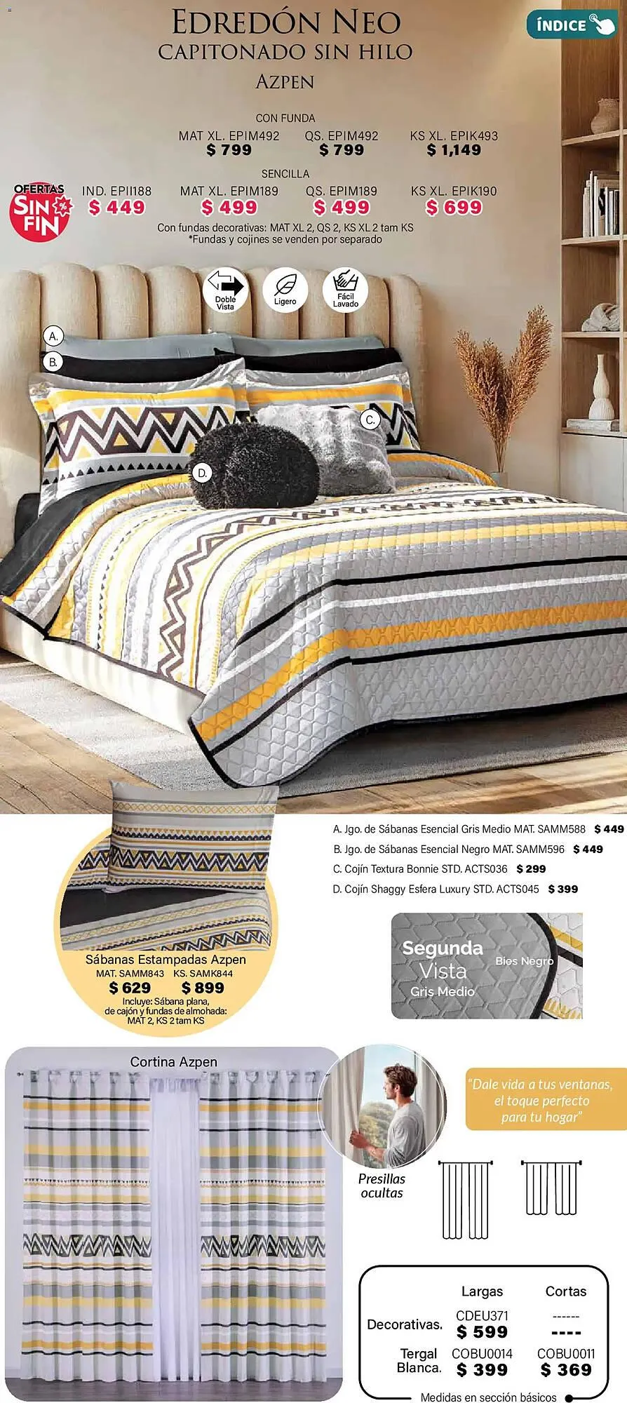 Catálogo de Catálogo Colchas Concord 1 de noviembre al 1 de febrero 2026 - Pagina 23