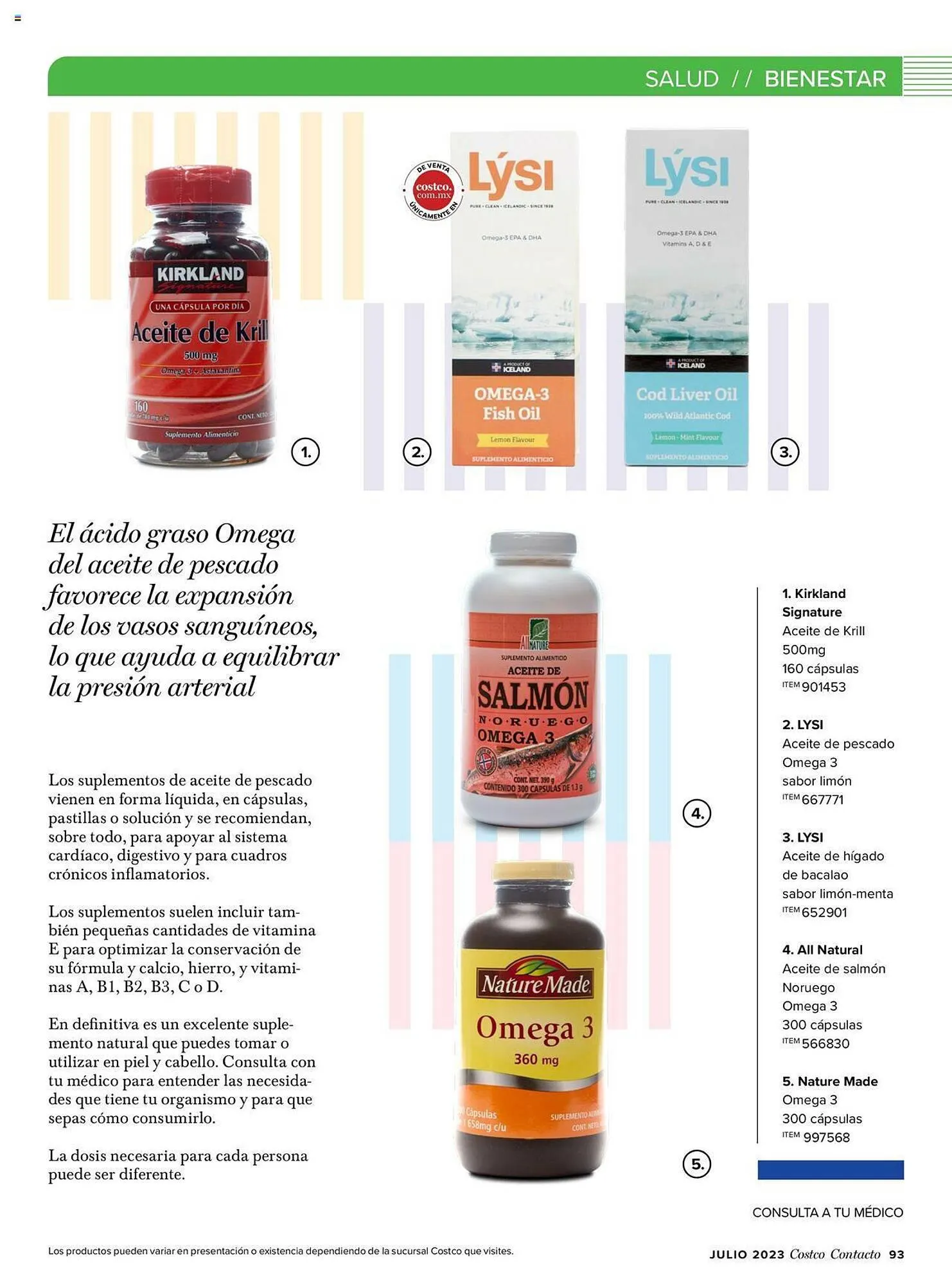 Catálogo de Catálogo Costco 12 de julio al 31 de julio 2023 - Pagina 95