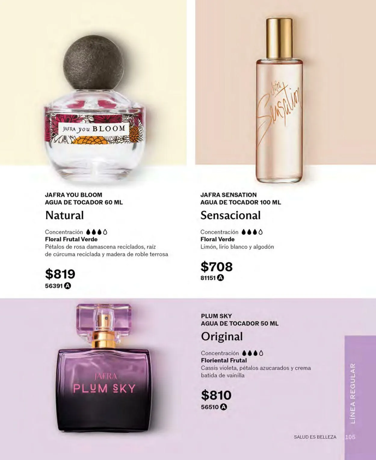 Catálogo de Jafra Oferta actual 26 de marzo al 9 de abril 2025 - Pagina 105