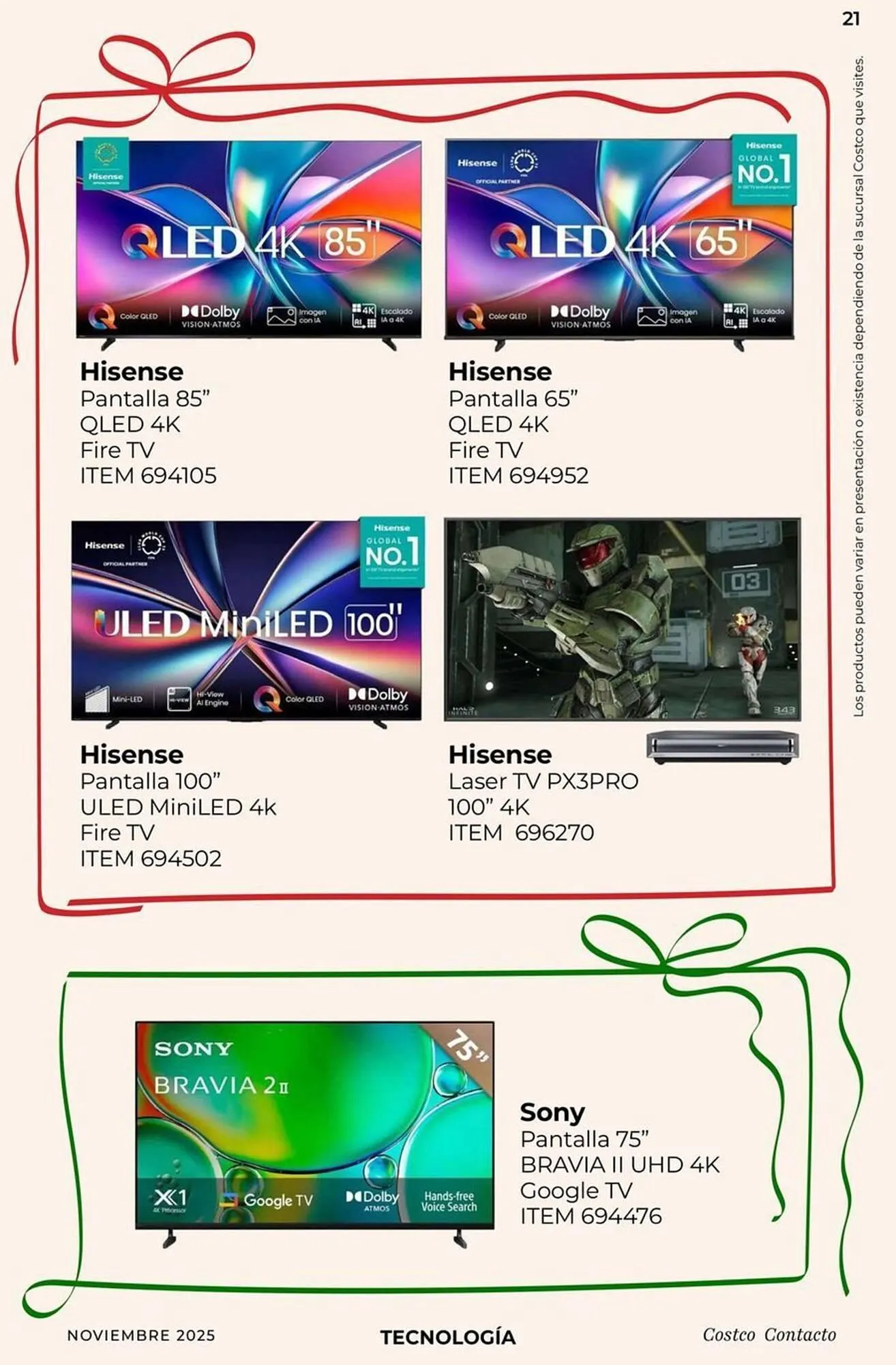 Catálogo de Catálogo Costco 1 de noviembre al 30 de noviembre 2025 - Pagina 21