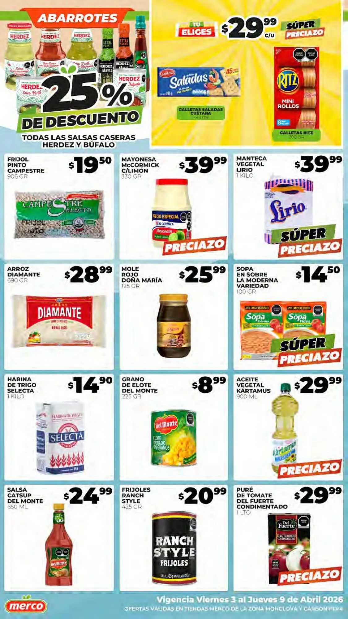 Catálogo de Folleto Merco 3 de abril al 9 de abril 2026 - Pagina 3