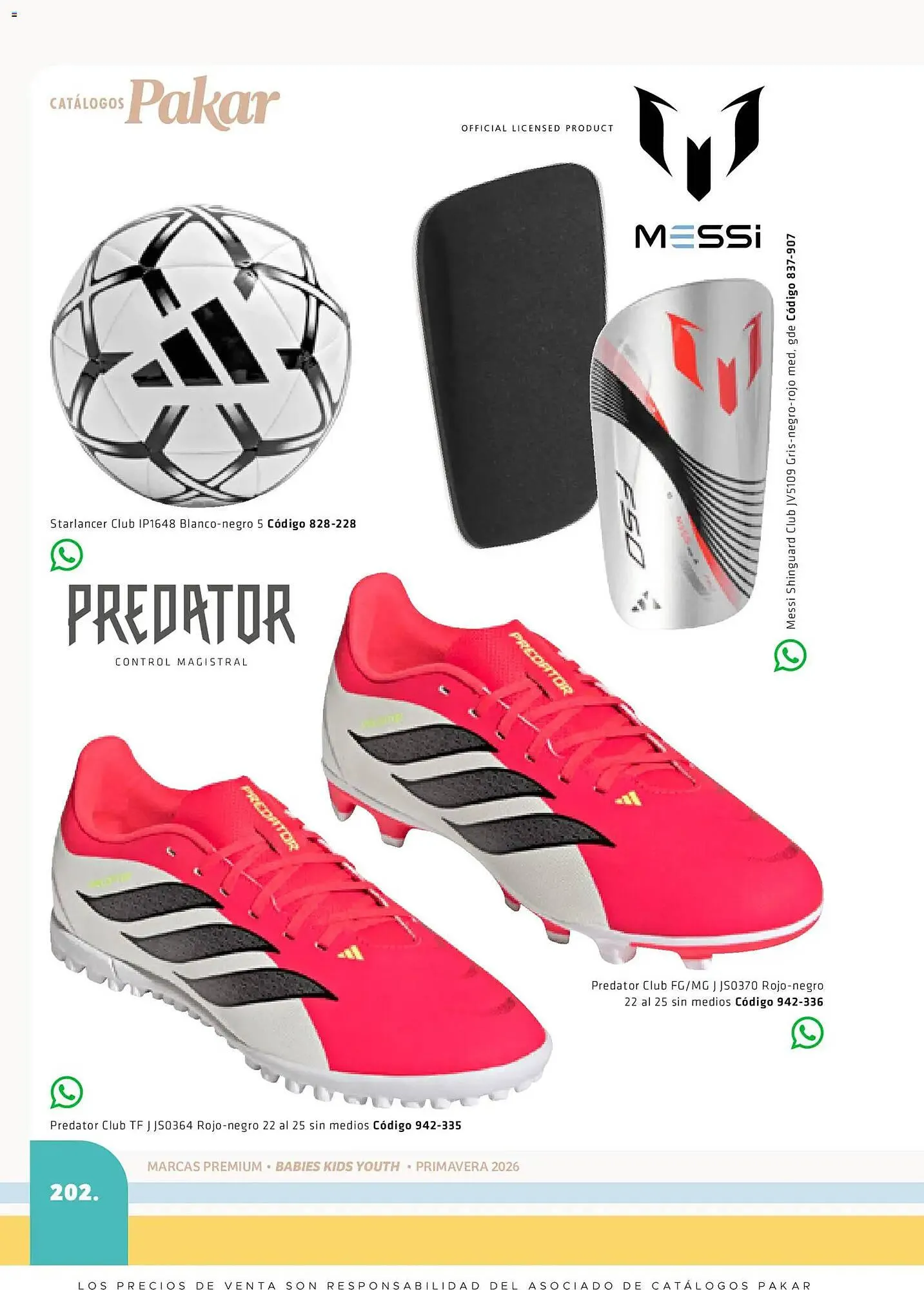 Catálogo de Catálogo SC Pakar 27 de febrero al 1 de enero 2027 - Pagina 202
