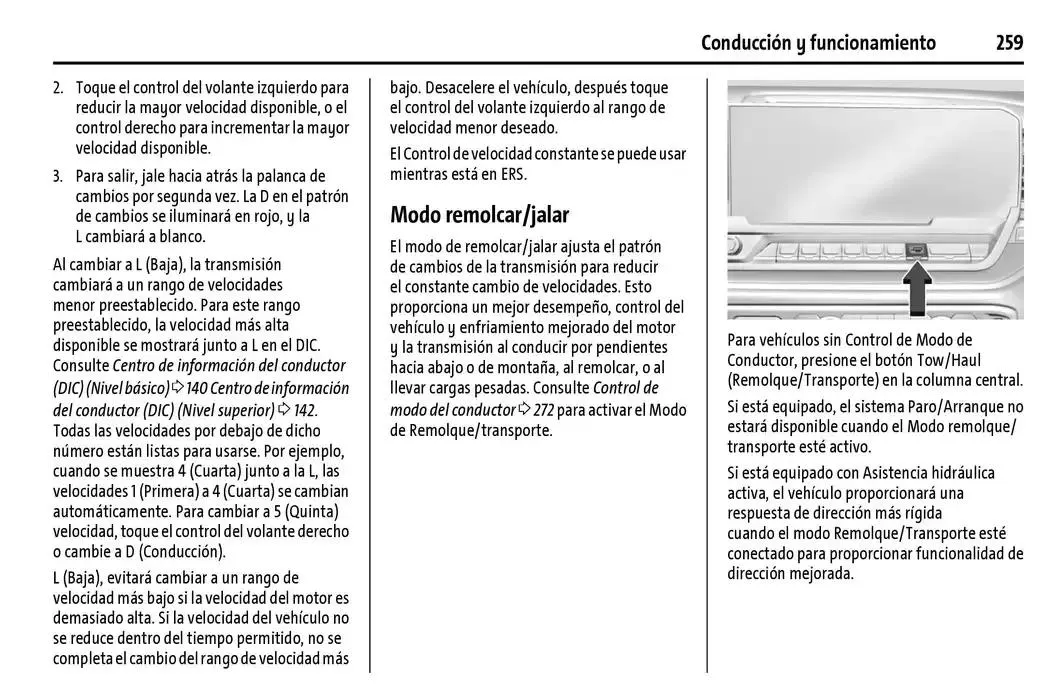 Catálogo de Cheyenne 2025 Manual del propietario 22 de enero al 31 de diciembre 2025 - Pagina 260
