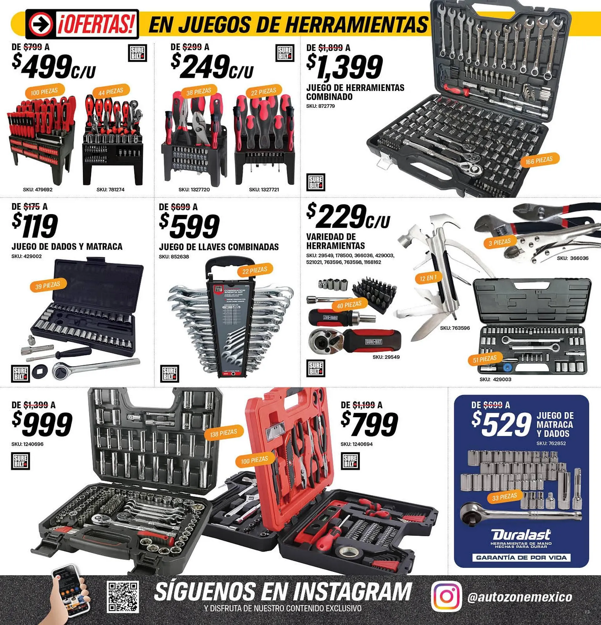 Catálogo de Catálogo AutoZone 4 de abril al 30 de abril 2025 - Pagina 13