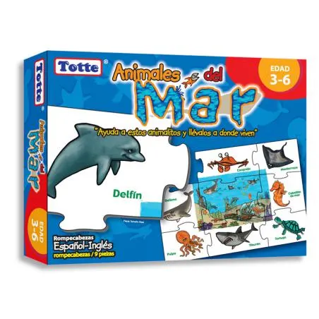 Rompecabezas Animales del Mar