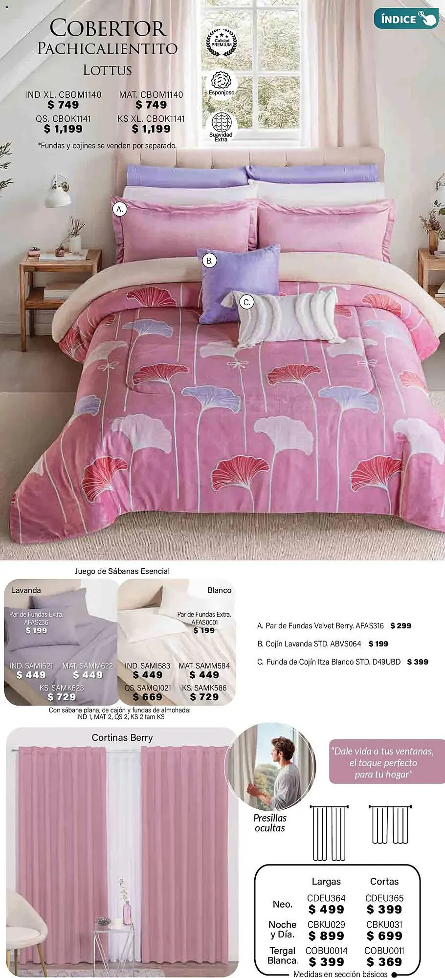 Catálogo de Catálogo Colchas Concord 1 de noviembre al 1 de febrero 2026 - Pagina 331