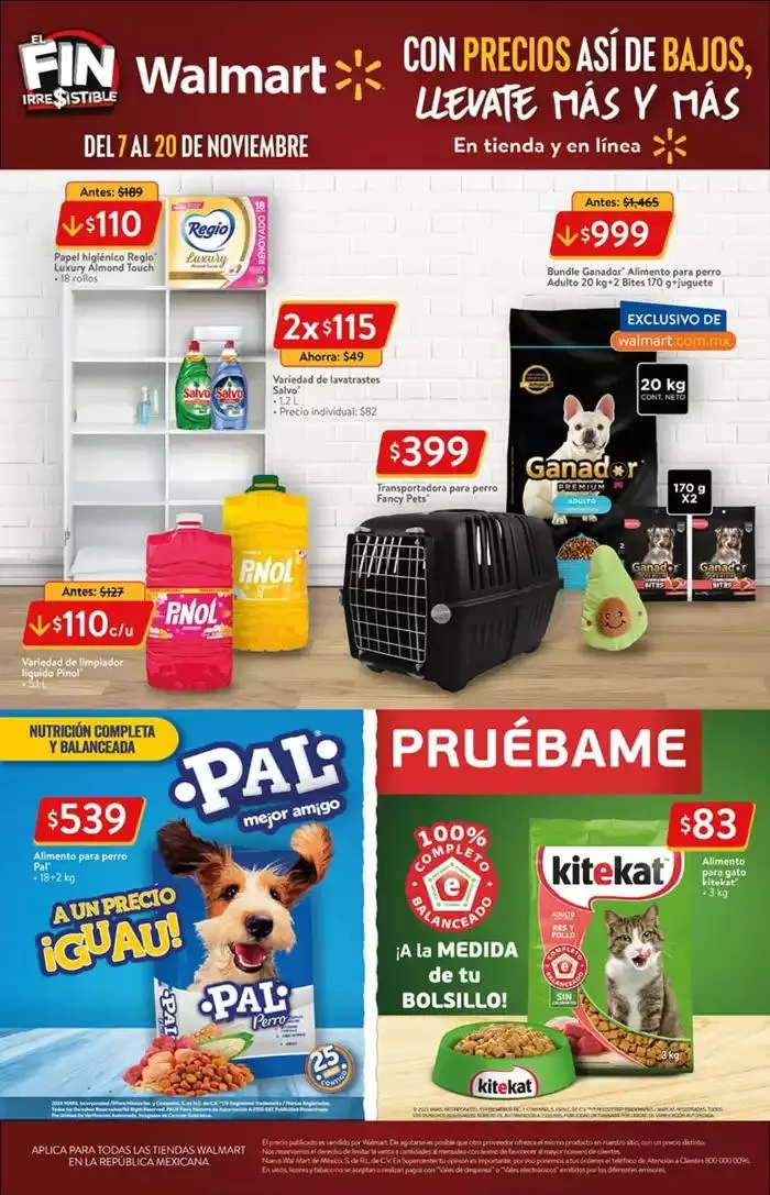 Catálogo de Walmart - Fin Irresistible 8 de noviembre al 20 de noviembre 2024 - Pagina 6
