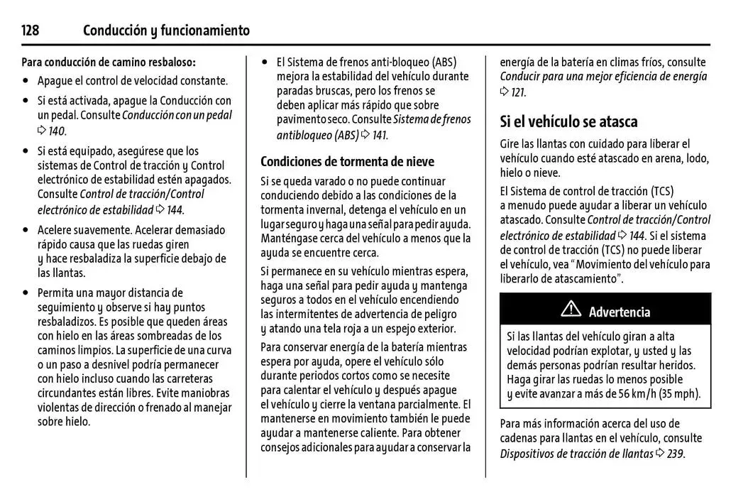 Catálogo de BrightDrop 400 Y BrightDrop 600 Manual del propietario 22 de enero al 31 de diciembre 2025 - Pagina 129