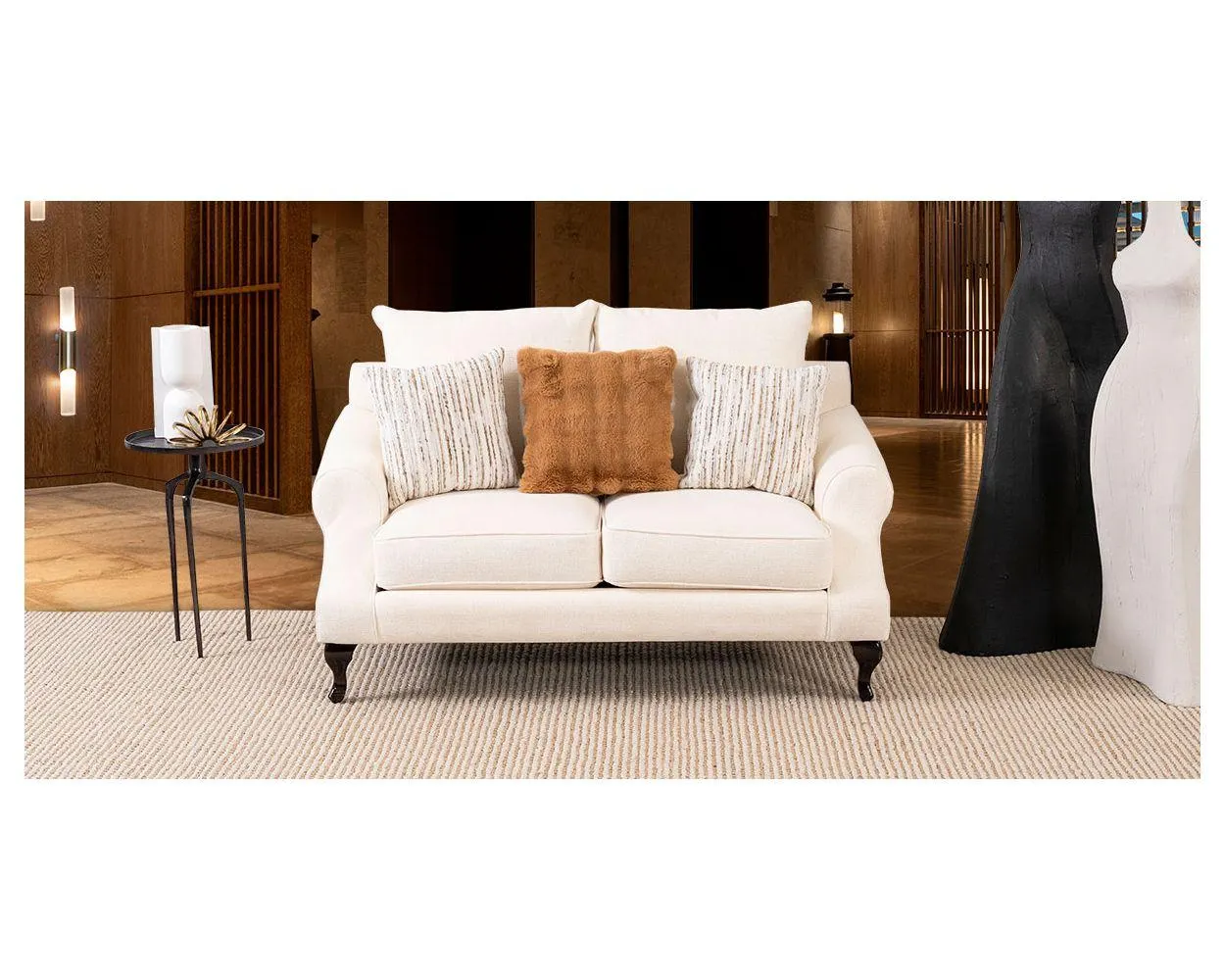 Sofá 2 Plazas James Beige