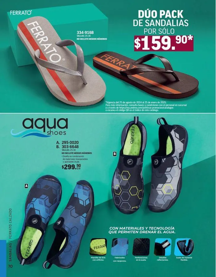 Catálogo de ANDREA - CALZADO CABALLERO 26 de agosto al 25 de enero 2025 - Pagina 163