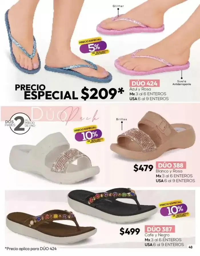 Catálogo de Catálogo Cklass Calzado Novedades de Verano 2025 México 28 de marzo al 27 de abril 2025 - Pagina 49