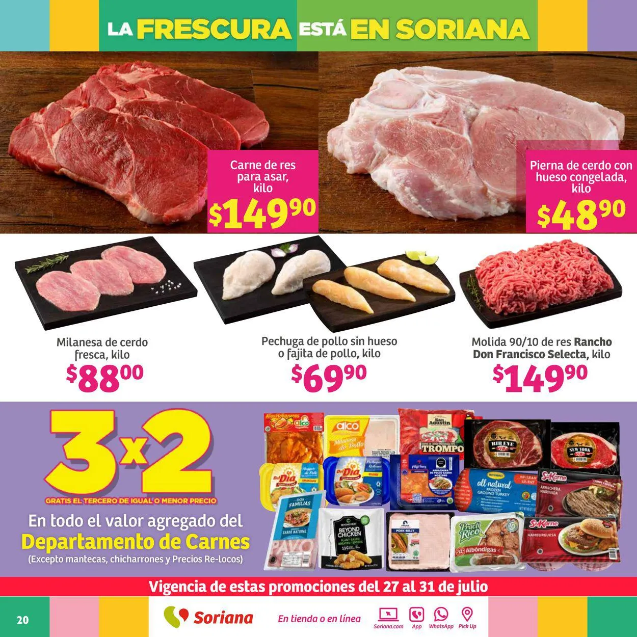 Catálogo de Soriana - Julio Regalado Súper Nacional Oferta actual 27 de julio al 3 de agosto 2023 - Pagina 20