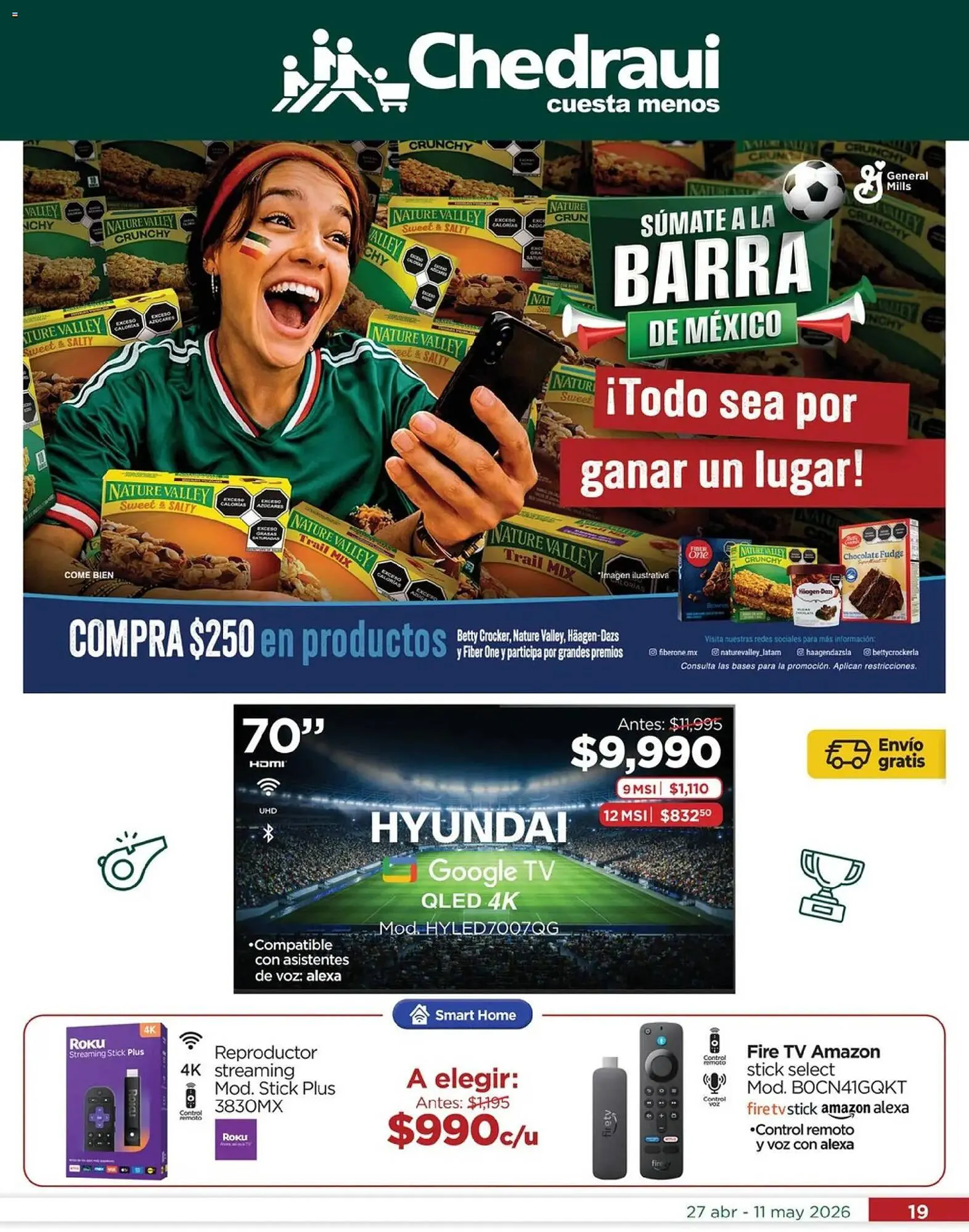 Catálogo de Folleto Chedraui 27 de abril al 12 de mayo 2026 - Pagina 19