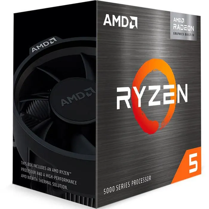 Procesador AMD RYZEN 5 5600G 4.4GHz 6 Core AM4 100-100000252BOX