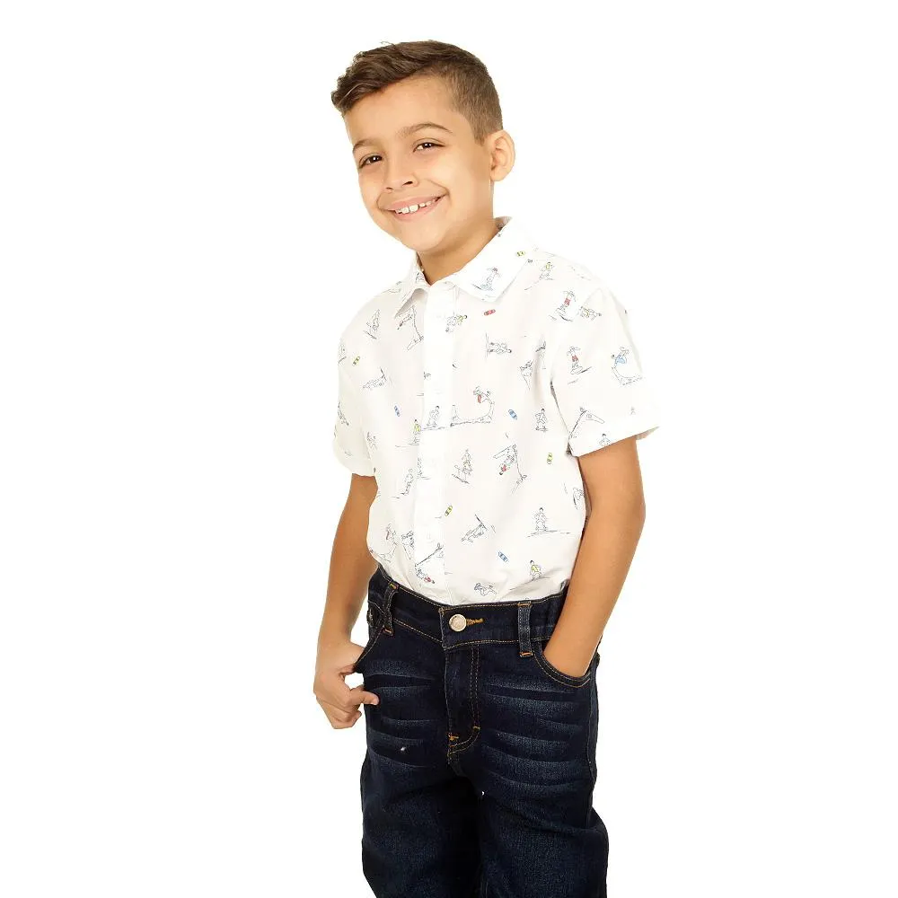 Camisa Hummo Niño Manga Corta