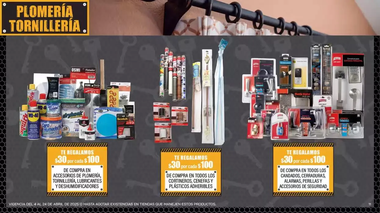 Catálogo de HAZLO TU MISMO, LA COMER 4 de abril al 24 de abril 2025 - Pagina 11