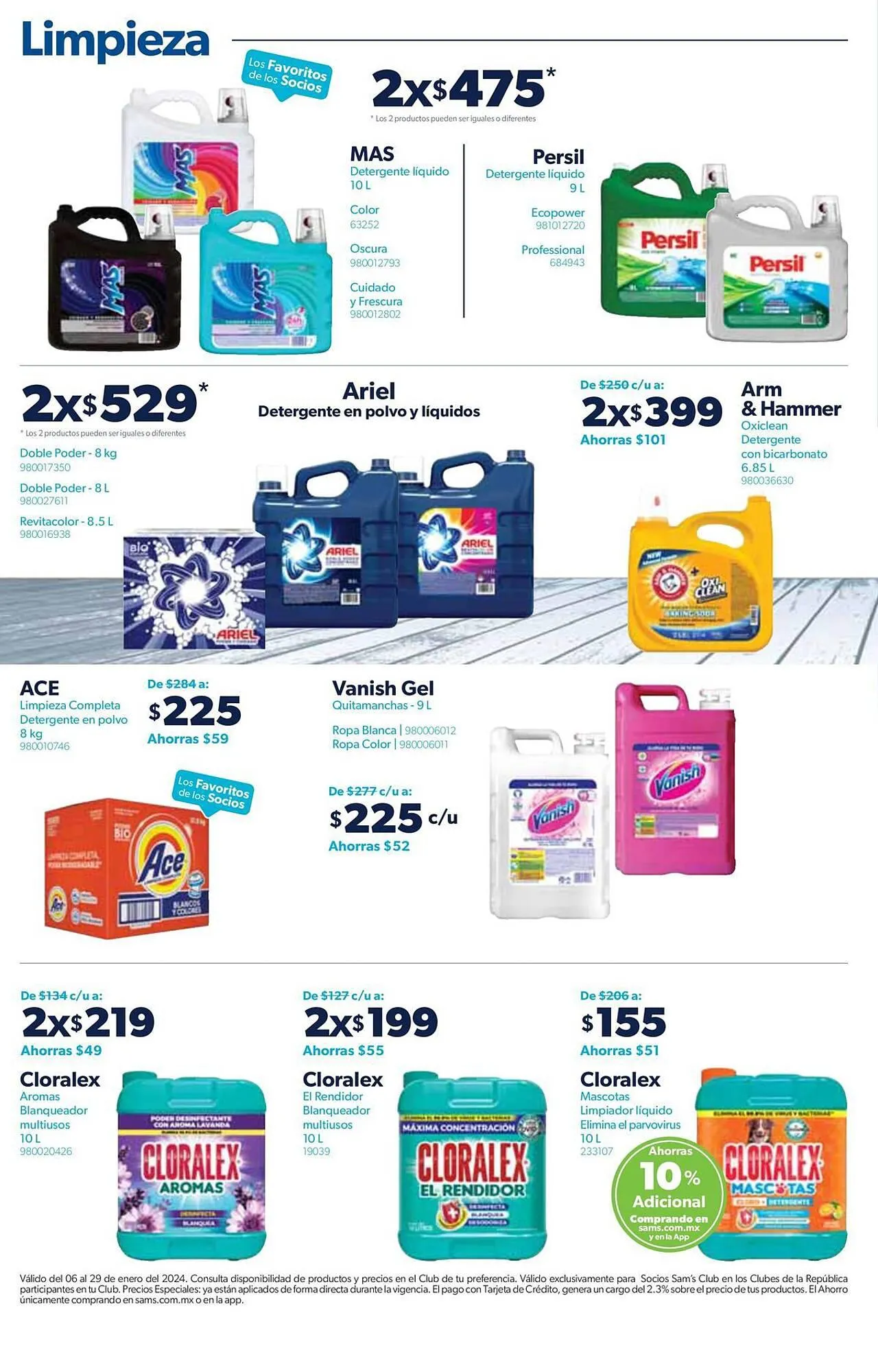 Catálogo de Catálogo Sam's Club 6 de enero al 29 de enero 2024 - Pagina 38