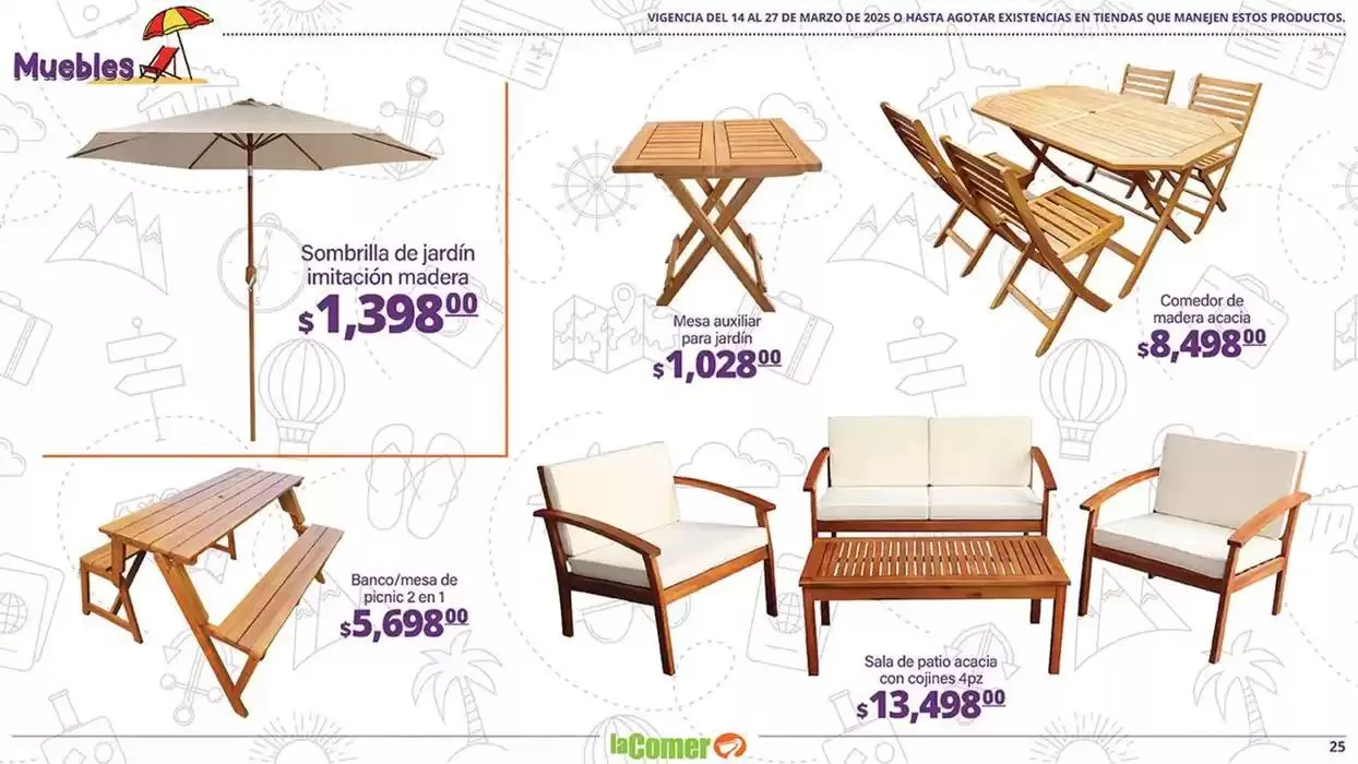 Catálogo de La Comer - Vacaciones 14 de marzo al 27 de marzo 2025 - Pagina 25