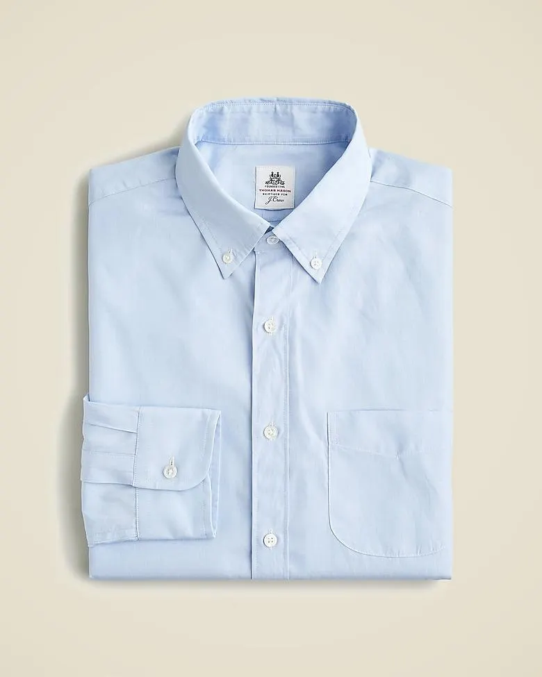 Thomas Mason® for J.Crew washed poplin shirt