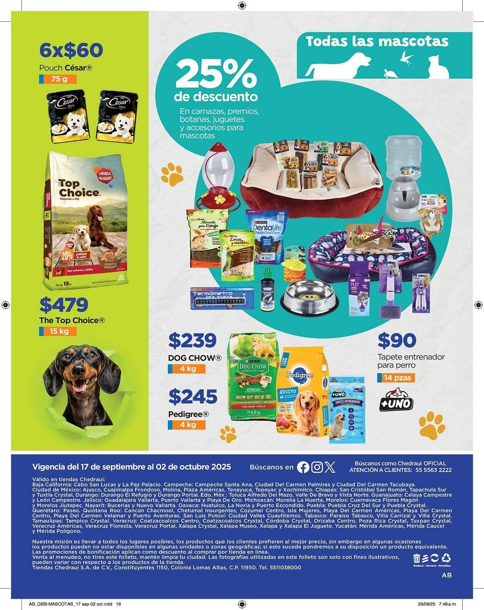 Catálogo de Folleto Chedraui 18 de septiembre al 2 de octubre 2025 - Pagina 16