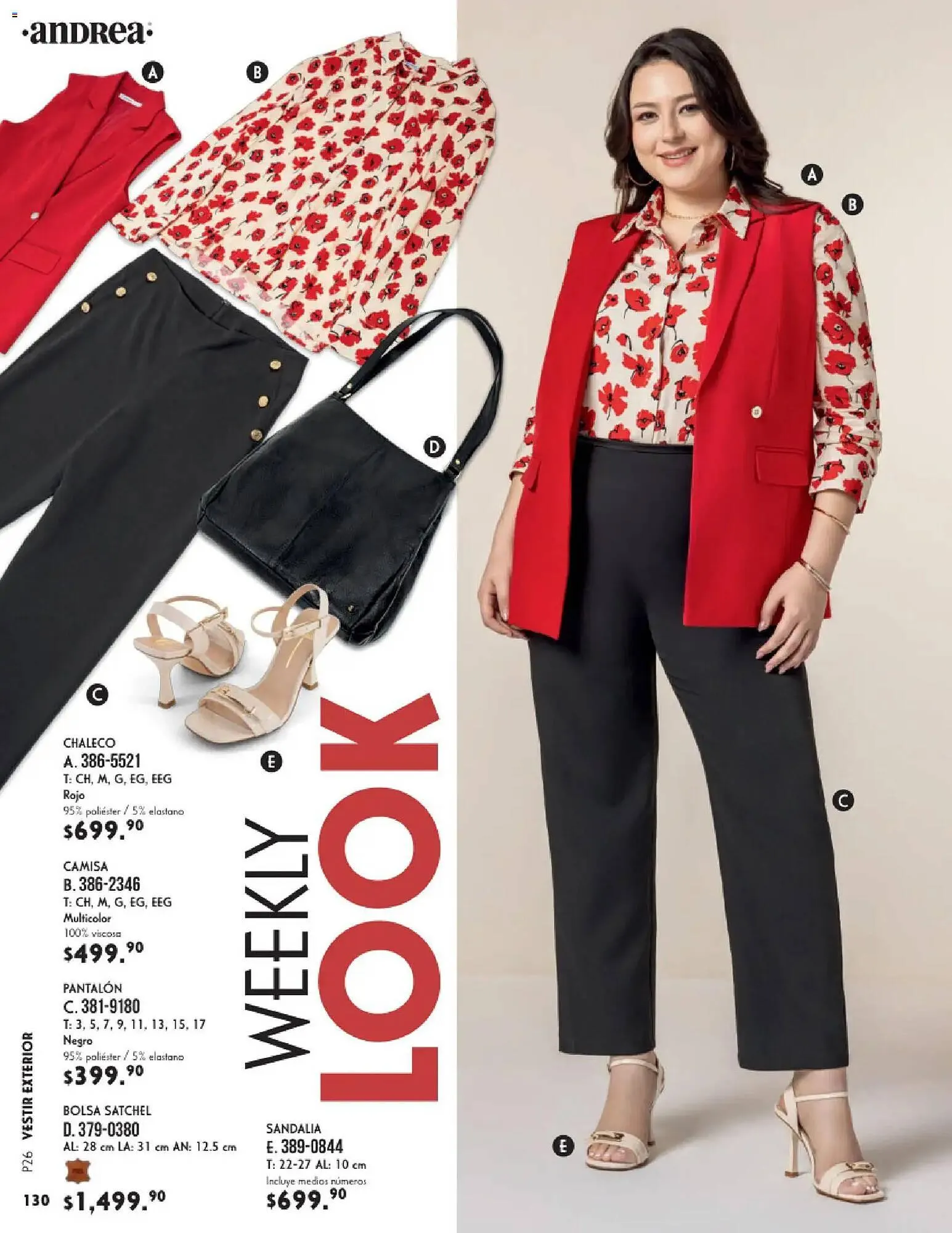 Catálogo de Catálogo Andrea 25 de enero al 1 de junio 2026 - Pagina 130