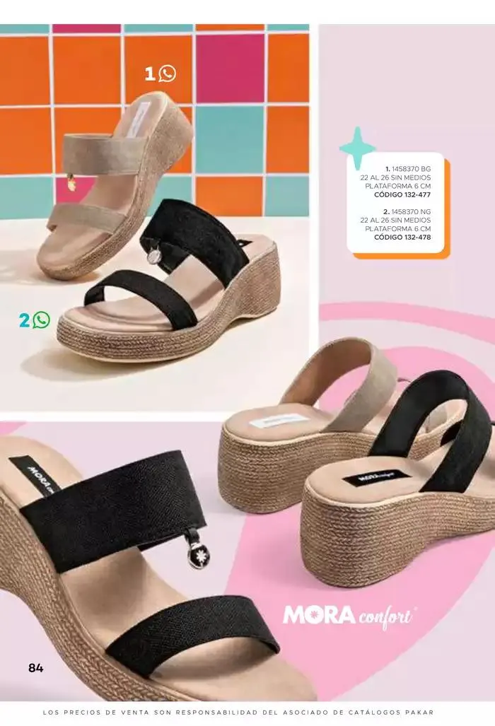 Catálogo de Pakar Sandalia 31 de enero al 31 de mayo 2025 - Pagina 84