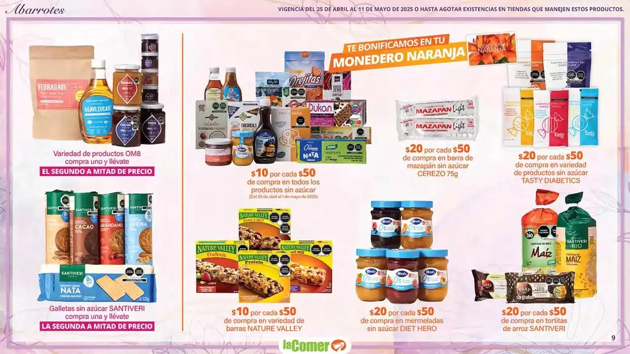 Catálogo de La Comer - Día de la Madre 24 de abril al 11 de mayo 2025 - Pagina 9