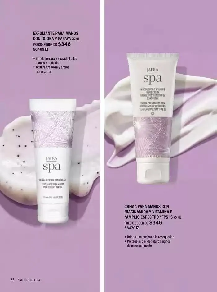 Catálogo de Ofertas Jafra 2 de mayo al 31 de mayo 2025 - Pagina 62