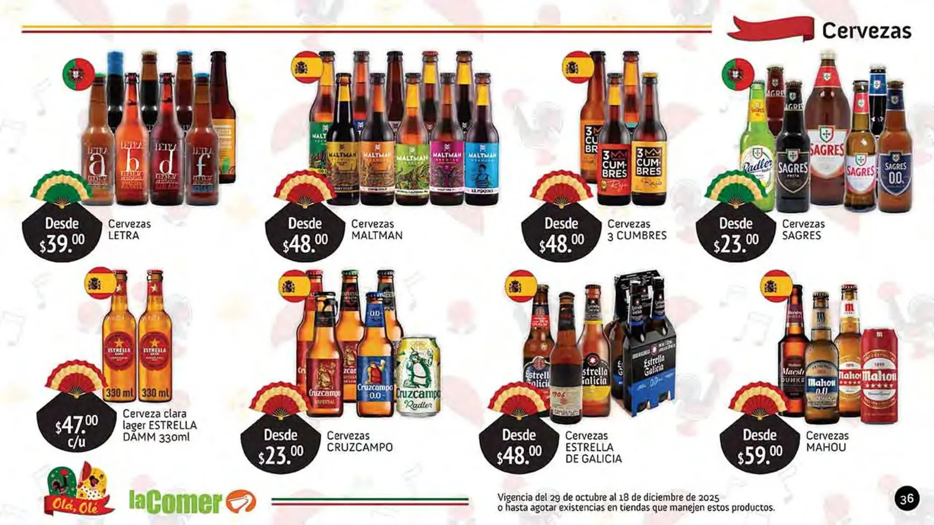 Catálogo de Folleto La Comer 29 de octubre al 18 de diciembre 2025 - Pagina 36