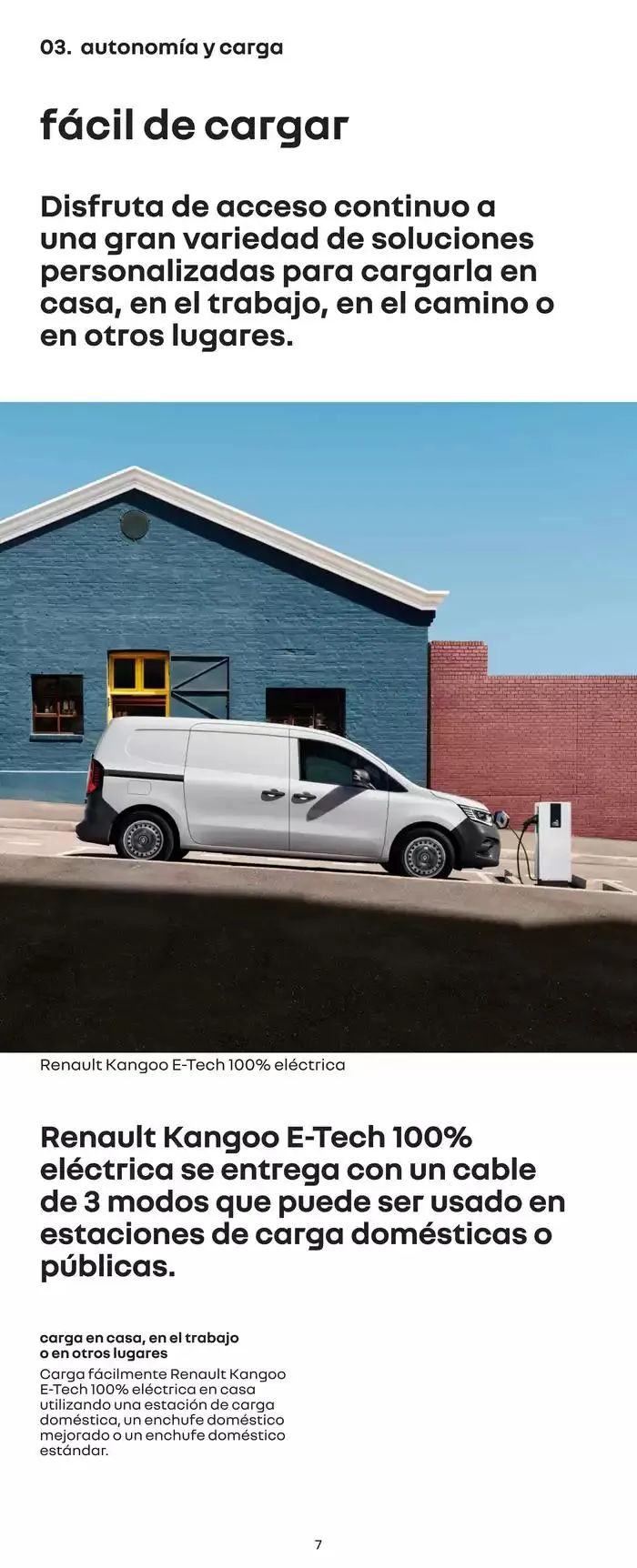 Catálogo de Renault Kangoo E-Tech 10 de marzo al 8 de marzo 2026 - Pagina 7