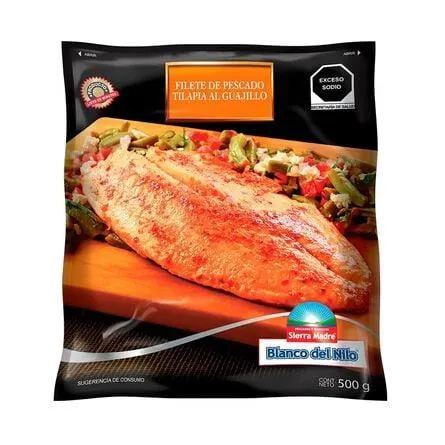 Filete Blanco del Nilo Al Guajillo Sierra Madre 500 g