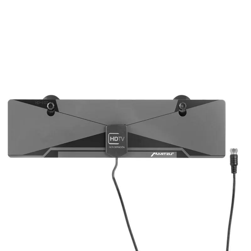 Antena interior plana HDTV de 3 m conexion coaxial