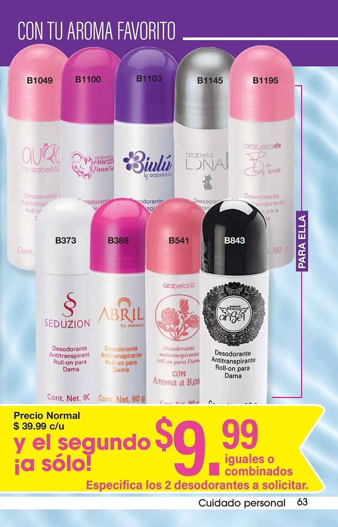 Catálogo de Catálogo Arabela 28 de agosto al 19 de septiembre 2025 - Pagina 65