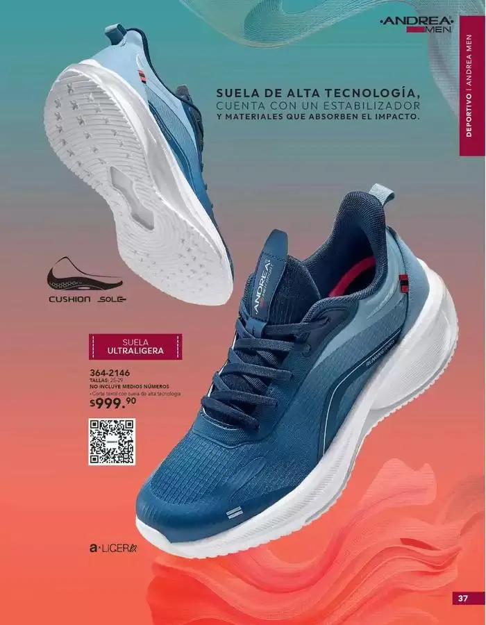 Catálogo de ANDREA | CALZADO CABALLERO 26 de enero al 24 de mayo 2025 - Pagina 37
