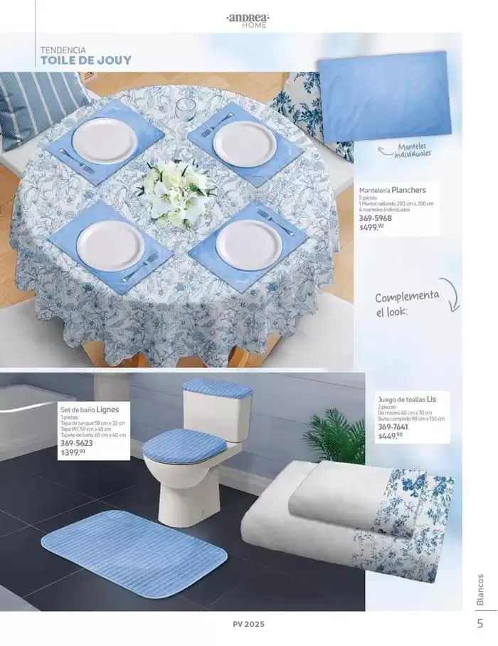 Catálogo de ANDREA | ANDREA HOME 26 de enero al 24 de mayo 2025 - Pagina 5