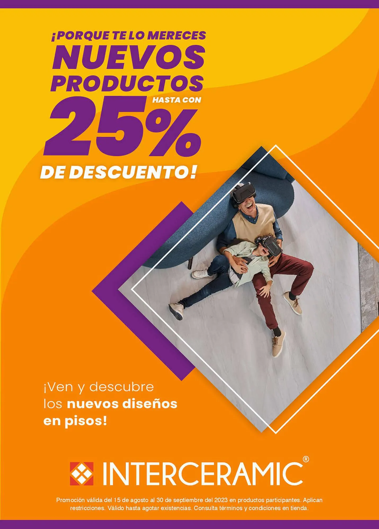 Catálogo de Catálogo Interceramic 25 de agosto al 30 de septiembre 2023 - Pagina 1
