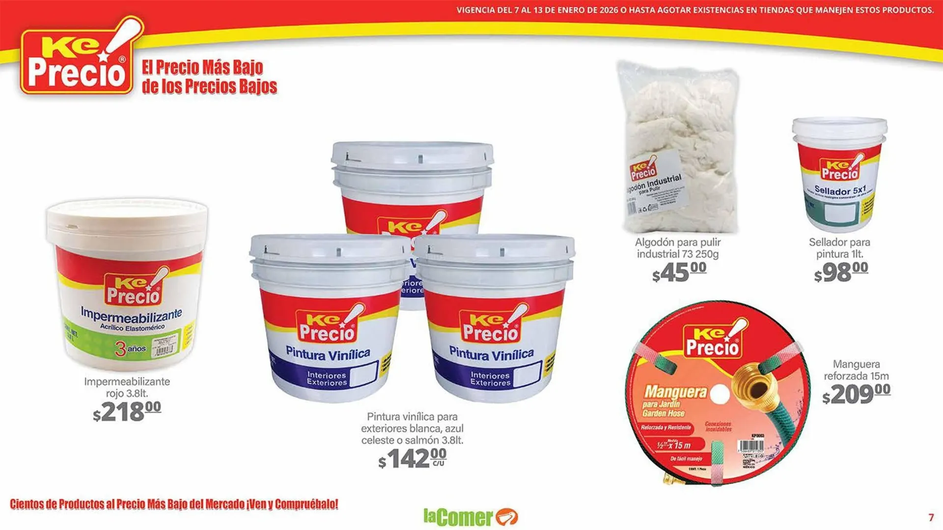 Catálogo de Folleto La Comer 7 de enero al 13 de enero 2026 - Pagina 7