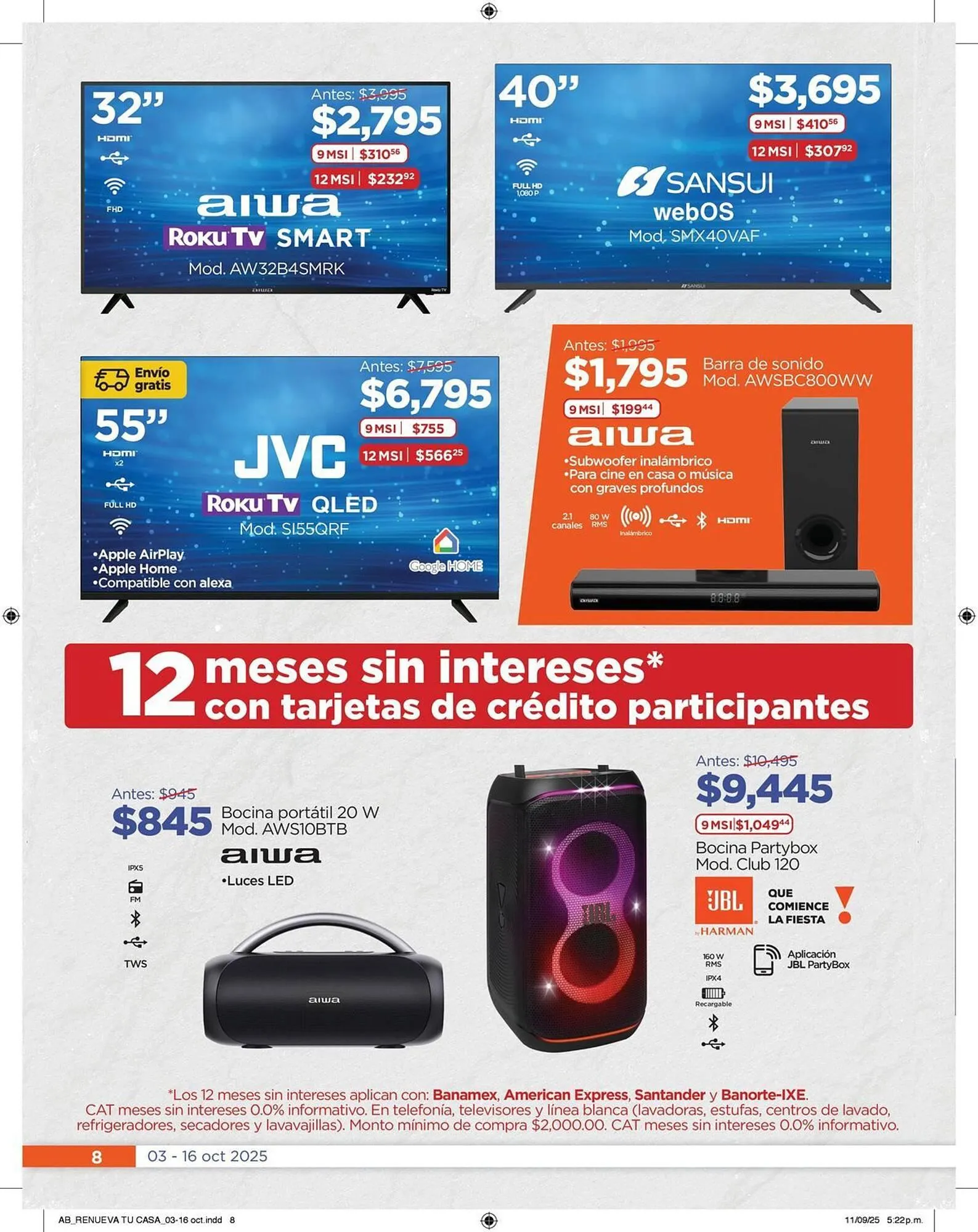 Catálogo de Folleto Chedraui 6 de octubre al 16 de octubre 2025 - Pagina 8