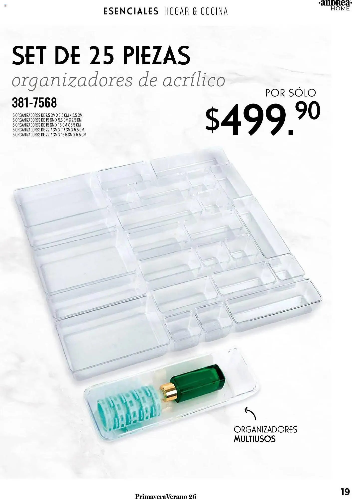 Catálogo de Catálogo Andrea 25 de enero al 22 de agosto 2026 - Pagina 19